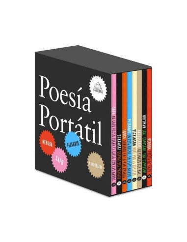 POESIA PORTATIL(ESTUCHE)BAUDELAIRE WHITMAN SAFO LORCA DICKI