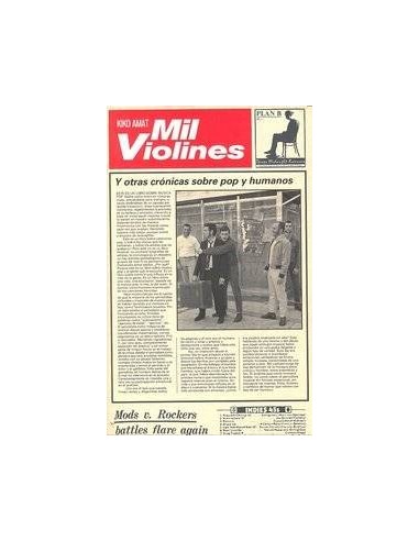MIL VIOLINES Y OTRAS CRONICAS SOBRE POP Y HUMANOS