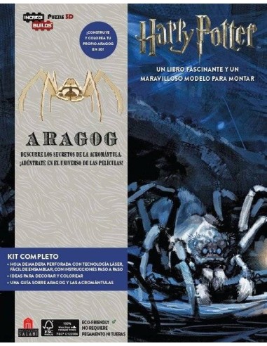 HARRY POTTER INCREDIBUILDS PUZZLE 3D ARAGOG  HARRY POTTER INCREDIBUILDS PUZZLE 3D ARAGOG