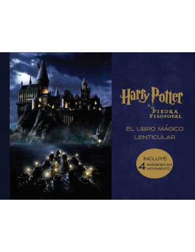 LIBRO MAGICO LENTICULAR DE HARRY POTTER Y LA PIEDRA