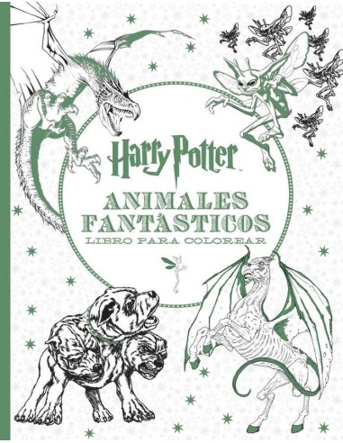 HARRY POTTER: ANIMALES FANTÁSTICOS LIBRO PARA COLOREAR HARRY POTTER: ANIMALES FANTÁSTICOS LIBRO PARA COLOREAR