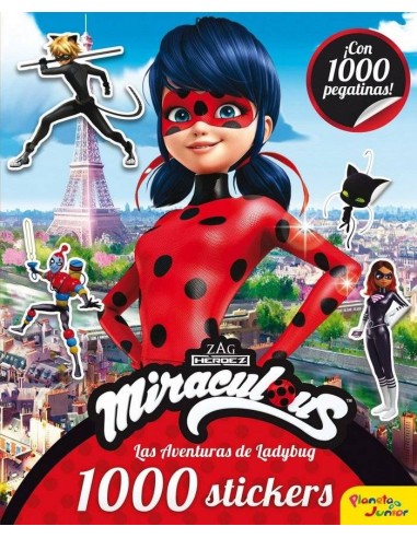 mIRACULOUS LAYDYBUG 1000 STICKERS