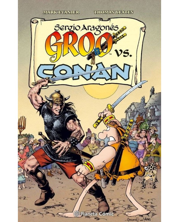 GROO VS CONAN