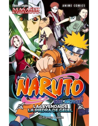 NARUTO ANIME COMIC 3 LA LEYENDA DE LA PIEDRA DE GELEL
