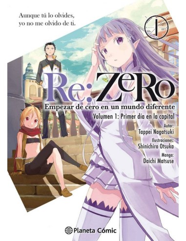 RE ZERO 01 (MANGA)