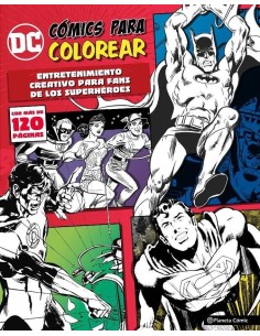 DC COMICS PARA COLOREAR SUPERHEROES