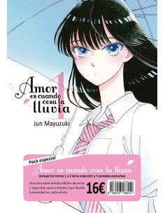 PACK AMOR ES CUANDO CESA LA LLUVIA VOL, 1 Y 2 PACK AMOR ES CUANDO CESA LA LLUVIA VOL, 1 Y 2