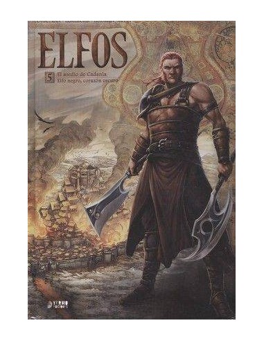 ELFOS 05. EL ASEDIO DE CADANLA/ ELFO NEGRO, CORAZON OSCURO ELFOS 05. EL ASEDIO DE CADANLA/ ELFO NEGRO, CORAZON OSCURO