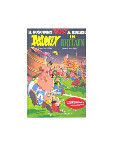 ASTERIX IN BRITAIN. ASTERIX EN BRETAÑA. EDICION BILINGUE