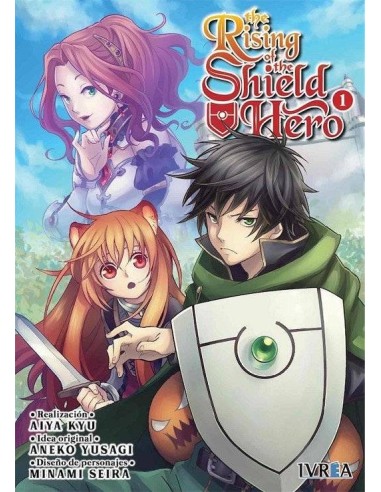 THE RISING OF THE SHIELD HERO 01 9788418172267 THE RISING OF THE SHIELD HERO 01 9788418172267