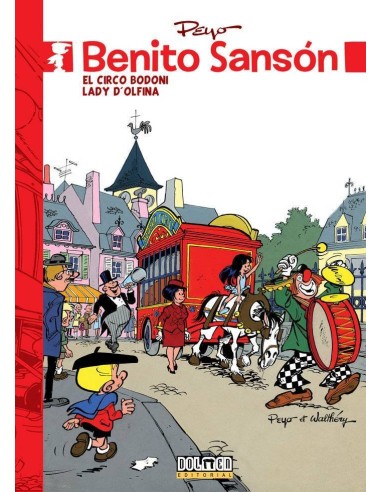 BENITO SANSON 3 EL CIRCO BODONI LADY DOLFINA