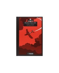 BIBLIOTECA STUDIO GHIBLI PORCO ROSSO Y SET DE 2 LAMINAS