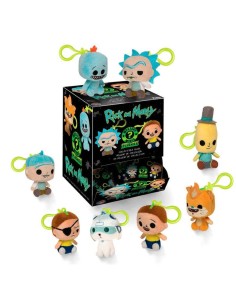 Peluche llavero Rick y Morty 7cm surtido Peluche llavero Rick y Morty 7cm surtido