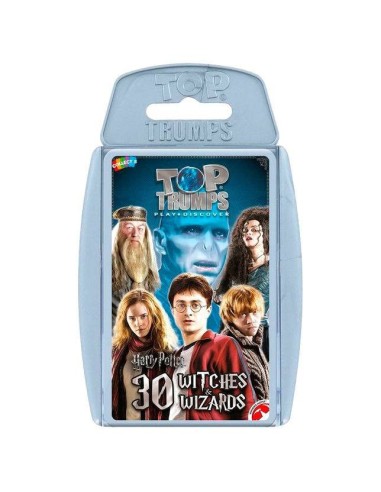 Juego cartas Harry Potter 30 Magos Hechiceros Top Trumps Juego cartas Harry Potter 30 Magos Hechiceros Top Trumps