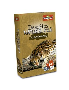 Juego cartas Desafios de la Naturaleza Carnivoros