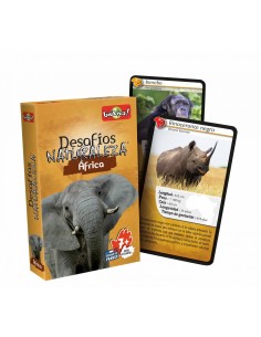 Juego cartas Desafios de la Naturaleza Africa