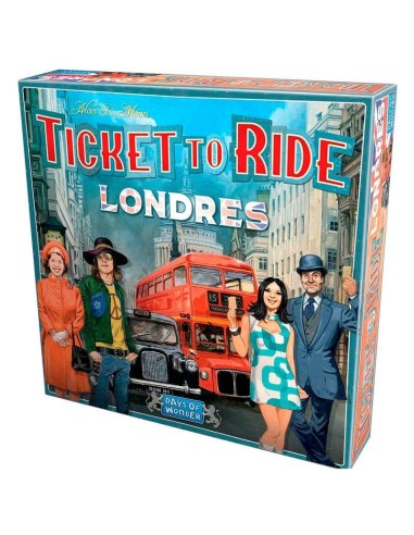Juego mesa ¡Aventureros al Tren! Londres Juego mesa ¡Aventureros al Tren! Londres