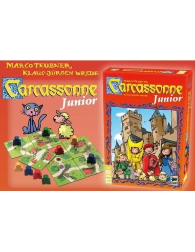 JUEGO DE MESA CARCASSONNE JUNIOR 8436017223644 DEVIR 22,95 € JUEGO DE MESA CARCASSONNE JUNIOR 8436017223644 DEVIR 22,95 €