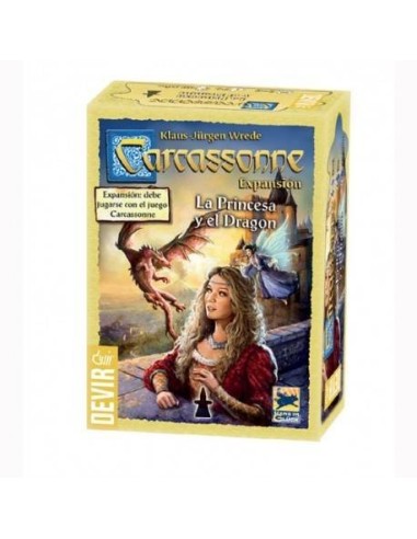 CARCASSONNE LA PRINCESA Y EL DRAGON 8436017224924  13,31 €