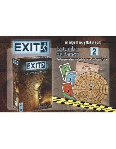 JUEGO DE MESA EXIT LA TUMBA DEL FARAON 8436017225242 DEVIR 9,64 € JUEGO DE MESA EXIT LA TUMBA DEL FARAON 8436017225242 DEVIR 9,64 €