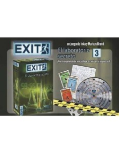 JUEGO DE MESA EXIT EL LABORATORIO SECRETO 8436017225204 DEVIR 9,64 € JUEGO DE MESA EXIT EL LABORATORIO SECRETO 8436017225204 DEVIR 9,64 €