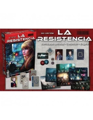 JUEGO DE MESA LA RESISTENCIA 8436017222999 DEVIR 12,86 € JUEGO DE MESA LA RESISTENCIA 8436017222999 DEVIR 12,86 €