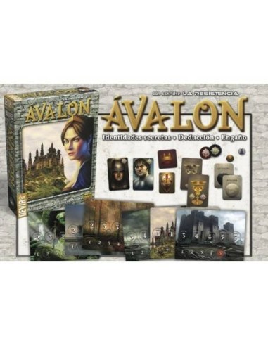 JUEGO DE MESA LA RESISTENCIA AVALON 8436017223156 DEVIR 12,86 € JUEGO DE MESA LA RESISTENCIA AVALON 8436017223156 DEVIR 12,86 €