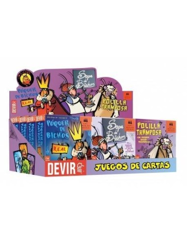 JUEGO DE MESA POLILLA TRAMPOSA 8436017221138 DEVIR 16,95 € JUEGO DE MESA POLILLA TRAMPOSA 8436017221138 DEVIR 16,95 €