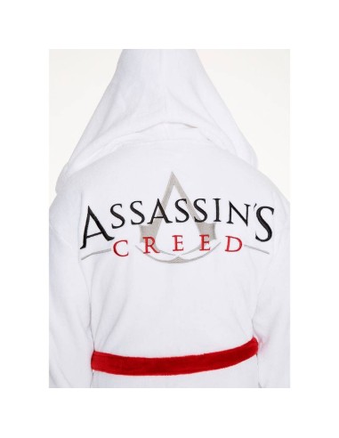 Albornoz White Logo Assassin&39s Creed hombre Albornoz White Logo Assassin&39s Creed hombre