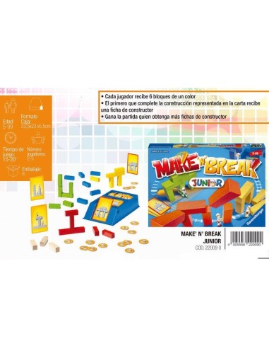 Juego mesa Make N Break Junior Juego mesa Make N Break Junior