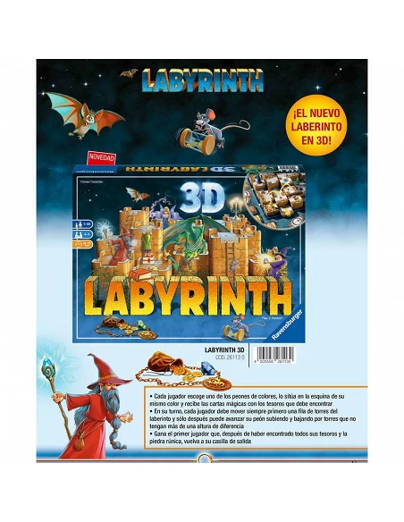 Juego mesa Labyrinth 3D