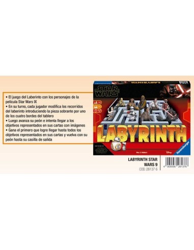 Juego mesa Labyrinth Star Wars IX Juego mesa Labyrinth Star Wars IX