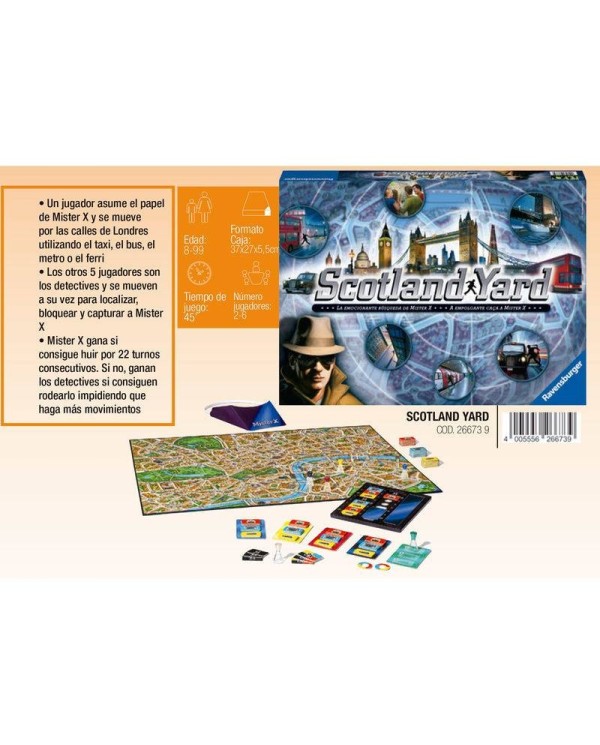 Juego mesa Scotland Yard