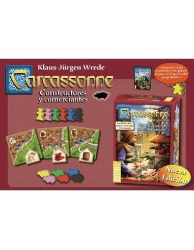 Carcassone: Constructores y Comerciantes 8436017224917  12,61 €