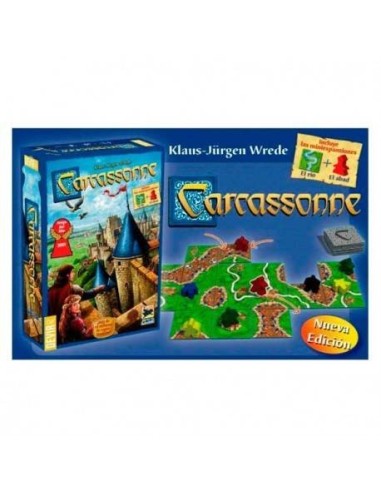 JUEGO DE MESA CARCASSONNE BASICO 8436017222593 DEVIR 24,95 € JUEGO DE MESA CARCASSONNE BASICO 8436017222593 DEVIR 24,95 €