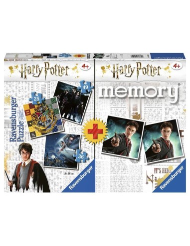 Multipack memory + 3 puzzles Harry Potter