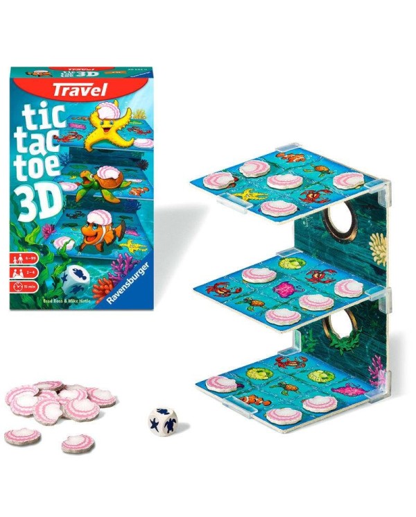 Juego Tic Tac Toe 3D viaje