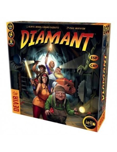 JUEGO DE MESA DIAMANT 8436017224702 DEVIR 19,27 €