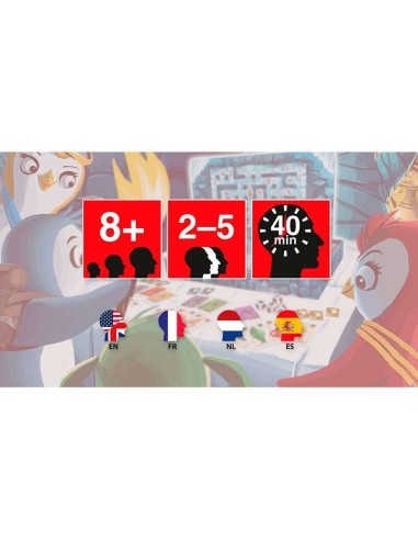 Juego mesa Pyramid of Pengqueen