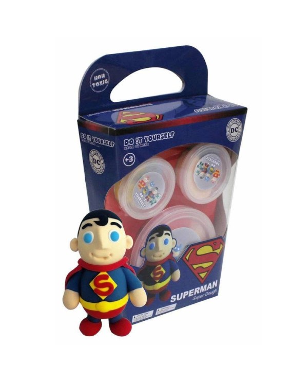 Plastilina Super Dough Superman DC Comics DIY