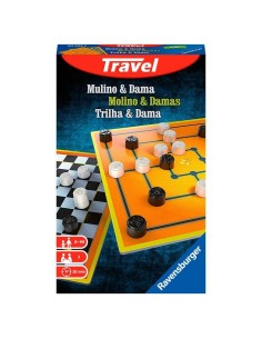 Juego Mulino and Damas viaje Juego Mulino and Damas viaje