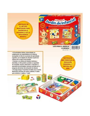 Juego Montessori Listo para el Jardin Infancia Juego Montessori Listo para el Jardin Infancia