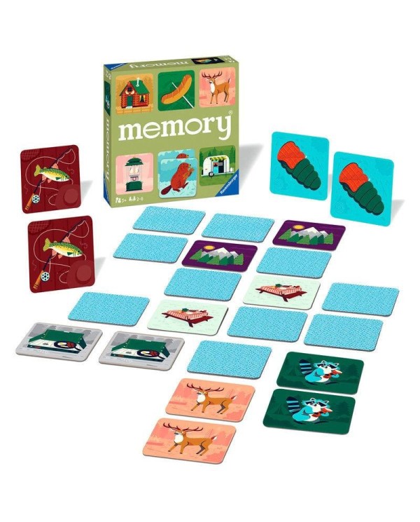 Juego memory Camping Adventures