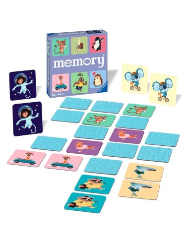 Juego memory Happy Animals Juego memory Happy Animals