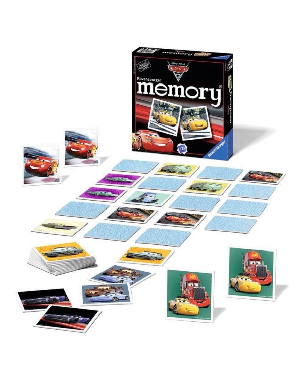 Juego memory Cars 3 Disney