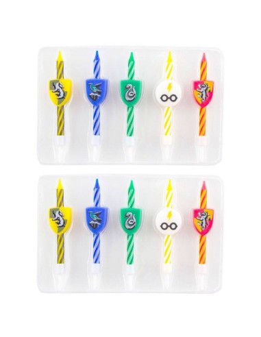 Pack 10 velas Hogwarts Harry Potter Pack 10 velas Hogwarts Harry Potter