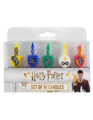 Pack 10 velas Hogwarts Harry Potter Pack 10 velas Hogwarts Harry Potter
