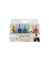 Pack 10 velas Hogwarts Harry Potter