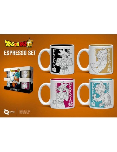 Set taza espresso Dragon Ball Super Set taza espresso Dragon Ball Super