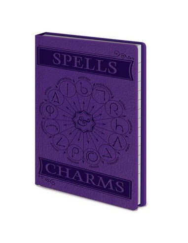 Cuaderno A6 Hechizos y Encantos Harry Potter